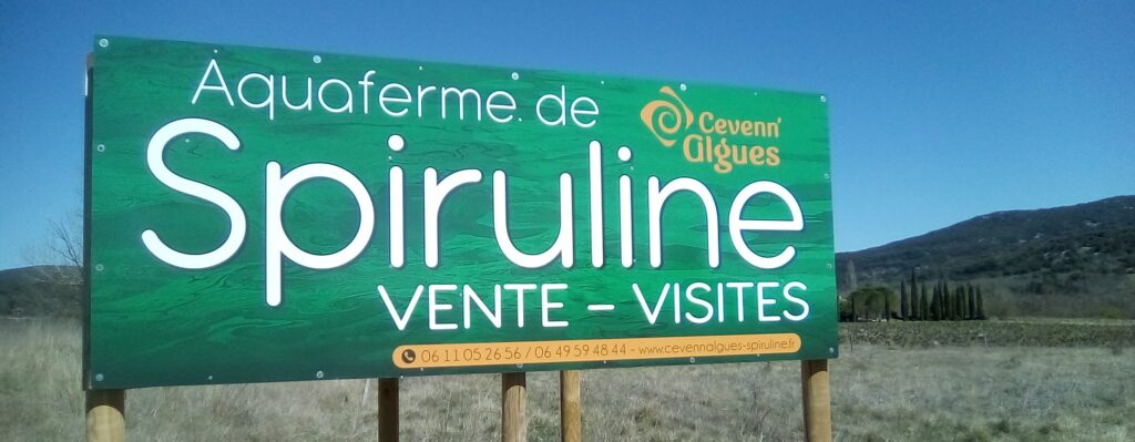 Aquaferme spiruline Hérault Cévenn'algues